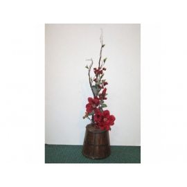 y10974 花藝設計-造型花藝-人造花天使洋木蘭盆花