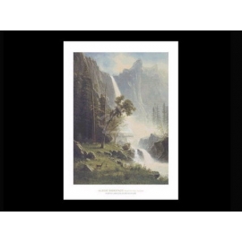 y09416 複製畫 Bierstadt 貝爾斯特-優勝美地瀑布 (B1422)