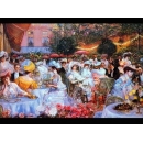 y00263 複製畫 Pierre Georges Jeanniot-Le Diner a I'Hotel Ritz(大