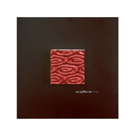 艷紅水波 y12934-玻璃壁飾系列