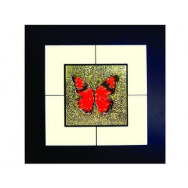 蝴蝶(6) y03007 玻璃壁飾系列