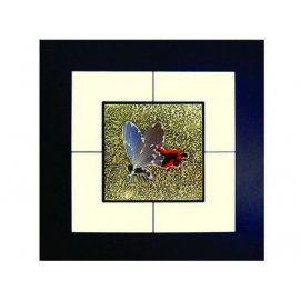 蝴蝶(7) y03006 玻璃壁飾系列