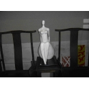 端坐淑女(JK-A0010WM) y13094 立體雕塑.擺飾 立體擺飾系列-動物、人物系列
