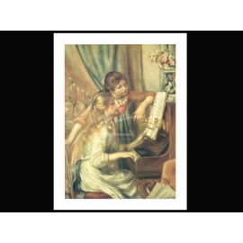 y00281 複製畫 Renoir 雷諾瓦-鋼琴女孩(LF7)