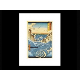 y09481 複製畫 Hiroshige 安藤廣重-浪花(PF211)