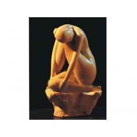 人物雕塑-靜之(一) y01854 立體雕塑.擺飾 立體雕塑系列-人物雕塑系列