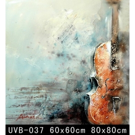 樂器(UVB-037)-y000055 油畫 
