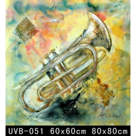 樂器(UVB-051)-y000058 油畫 