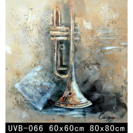 樂器(UVB-066)-y000063 油畫 