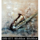 樂器(UVB-077)y000065 油畫 