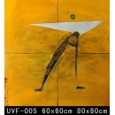 y00418 油畫 抽象(UVF-005)