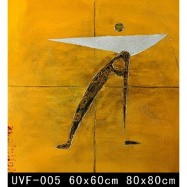 y00418 油畫 抽象(UVF-005)