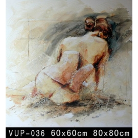 背面女人(VUP-036)-y01152 油畫