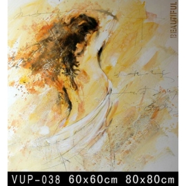 背面女人(VUP-038)-y01153 油畫