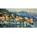 地中海-y12521 風景油畫(可指定尺寸)