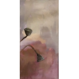 睡蓮 -y16461 油畫-油畫花系列/新中式現代手繪荷花.抽象畫.客廳裝飾畫.荷氣生財壁畫(可客製尺寸)