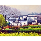  風景鄉村油畫-y12810-風景鄉村油畫(另有其他尺寸) 