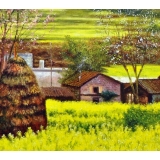 風景鄉村油畫系列 -y12814 油畫- 風景鄉村油畫系列 (另有其他尺寸)