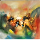 y13609 畫作系列-油畫- 抽象油畫