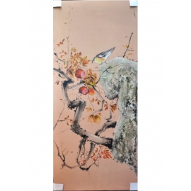 鵲笑-油畫-y15365-畫作系列