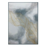 金線 - y15521 - 畫作系列 - 油畫 - 油畫抽象系列