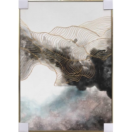 金線 - y15555 - 畫作系列 - 油畫 - 油畫抽象系列