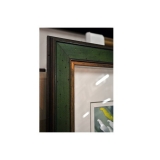 y12012 裝框裱褙相框系列-裱框成品參考-綠色框