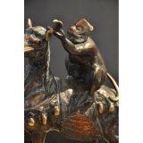 馬上封侯(猴)-大y15304-銅雕系列-銅雕動物