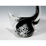 y12801玻璃水晶 No.001 水晶飾品 黑天鵝(一對)