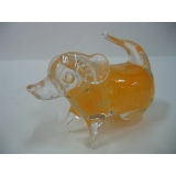 玻璃水晶立狗 y01181 水晶飾品系列 (已無庫存)