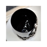 y11819 金工飾品設計-黑色玻璃花瓶.花器