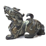 y11343 銅雕系列-動物-神獸貔貅(一對)