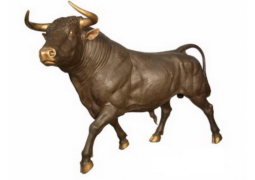 y13709 銅雕系列-銅雕動物銅雕牛(訂製商品)