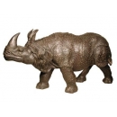 y13710 銅雕系列-銅雕動物 銅雕犀牛(訂製商品)