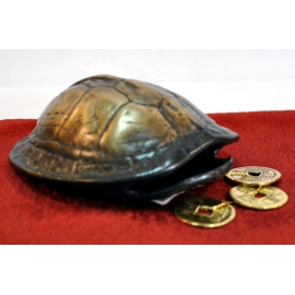 y14083-銅雕系列- 銅雕擺飾- 銅雕卦龜