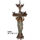 銅雕系列-銅雕大型擺飾-少女噴泉 y14131 立體雕塑.擺飾 人物立體擺飾系列-西式人物系列