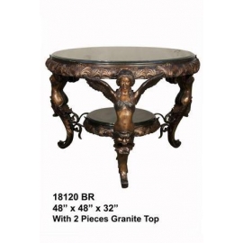 y14144 銅雕系列-銅雕擺飾- 維納斯圓桌