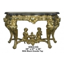 y14145 銅雕系列-銅雕擺飾- 長型桌(金色)