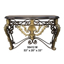 y14150 銅雕系列-銅雕擺飾- 長型桌
