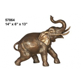 y14162 銅雕系列-銅雕動物 - 大象