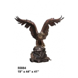 銅雕老鷹 y14163 立體雕塑.擺飾 立體擺飾系列-動物、人物系列