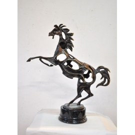 銅雕躍馬中原 y14195 立體雕塑.擺飾 立體擺飾系列-動物、人物系列