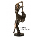 銅雕系列-銅雕人物-舞者 y14231 立體雕塑.擺飾 人物立體擺飾系列-西式人物系列