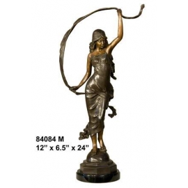 銅雕系列-銅雕人 舞者 y14232 立體雕塑.擺飾 人物立體擺飾系列-西式人物系列