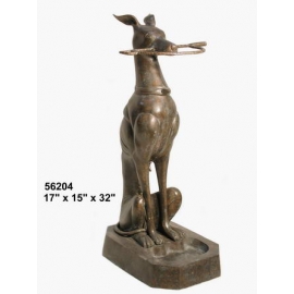 銅雕動物-皮狗 y14419 立體雕塑.擺飾 立體雕塑系列-動物雕塑系列