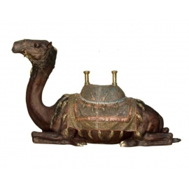坐姿駱駝(y14684 銅雕系列- 銅雕大型擺飾、銅雕動物 ) 