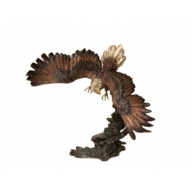 老鷹展翅(y14701 銅雕系列- 銅雕大型擺飾、銅雕動物 ) 