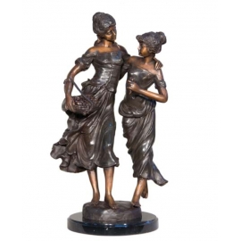 歡樂時光(y14715 銅雕系列- 銅雕大型擺飾、銅雕人物 ) 