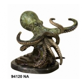 章魚銅雕-y15335-銅雕 - 銅雕動物