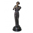 優雅女郎1-y15340-銅雕 - 銅雕人物